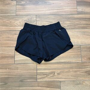 lululemon athletica Black Hotty Hot High-Rise Lined Short